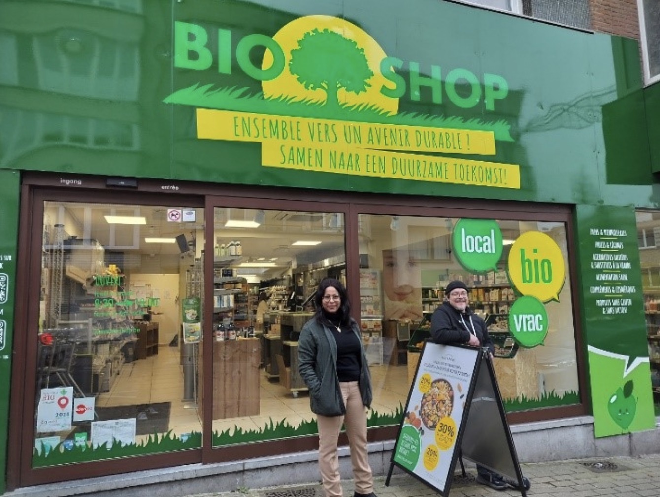 Imane brengt duurzame missie naar een hoger niveau als franchisenemer van Bioshop Woluwe