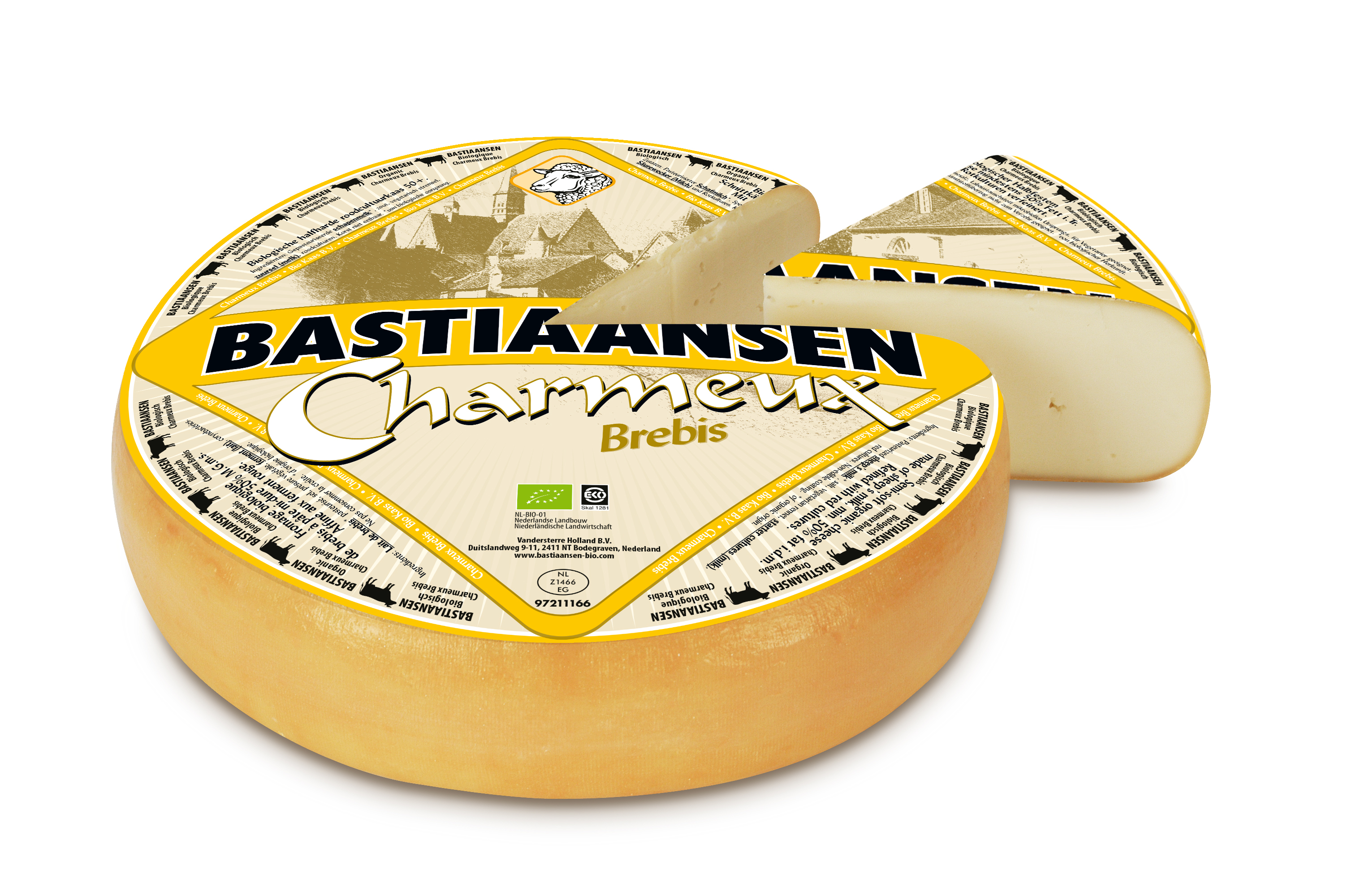 Bastiaansen Fromage charmeux brebis bio 3.5kg