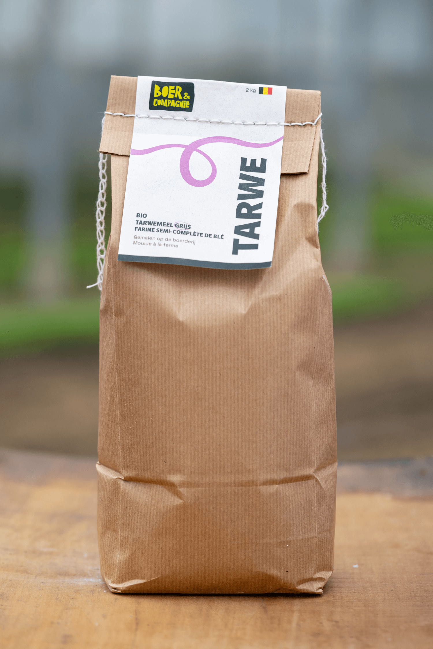 Boer & compagnie Tarwemeel grijs bio 2kg