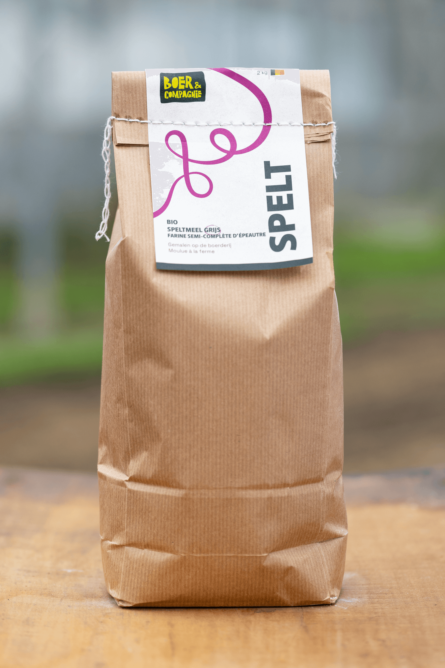 Boer & compagnie Speltmeel grijs bio 2kg