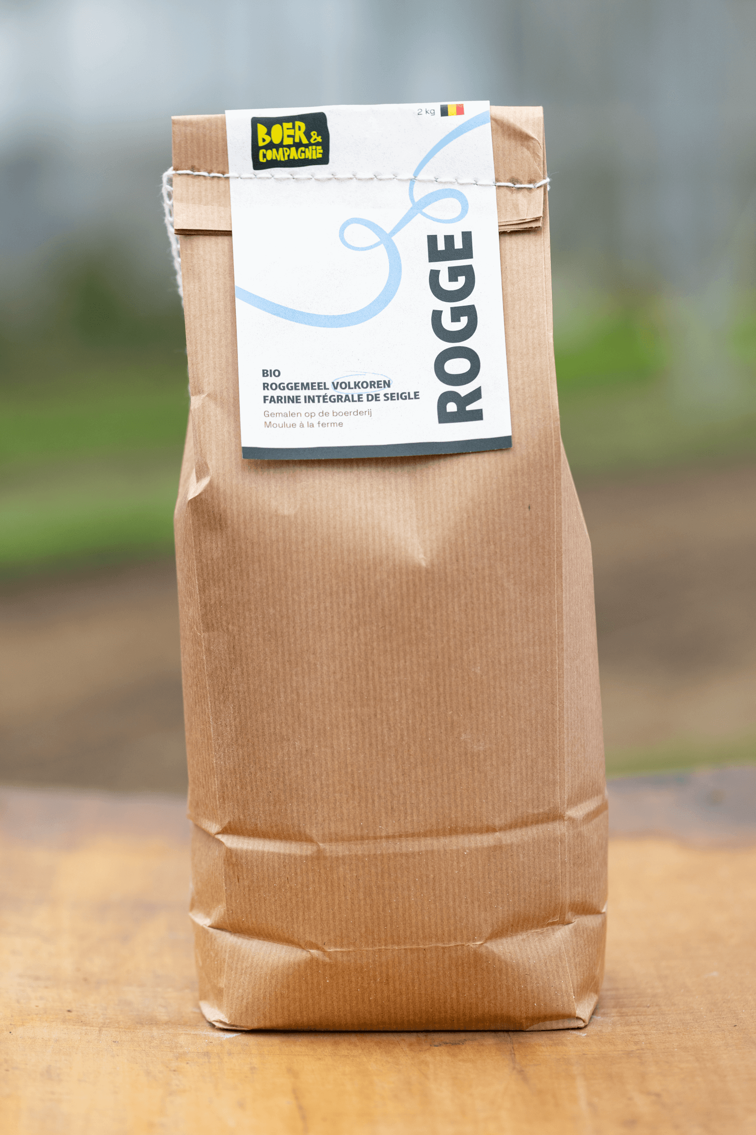 Boer & compagnie Roggemeel volkoren bio 2kg