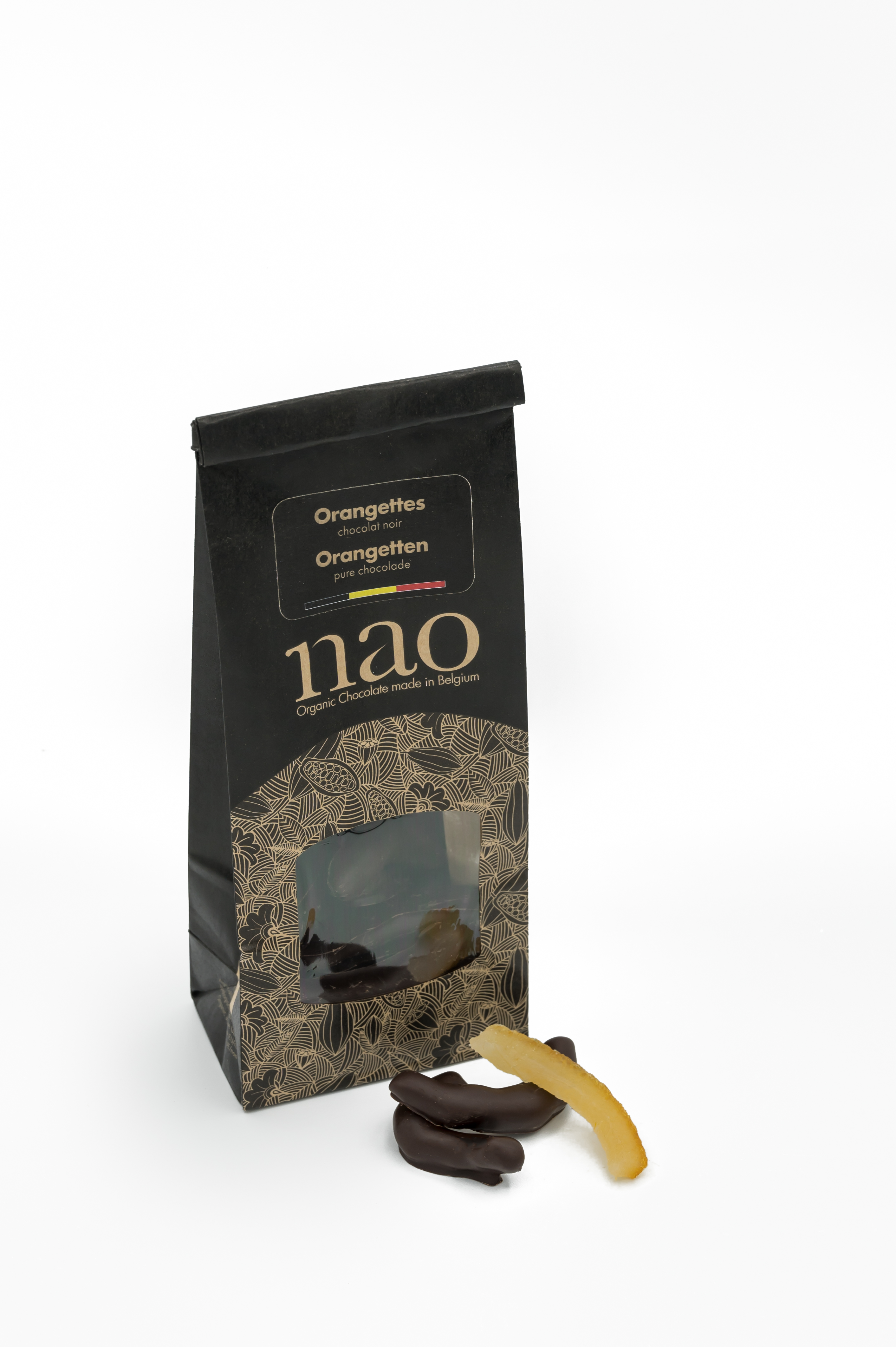 Nao Orangettes chocolat noir 71% bio 100g