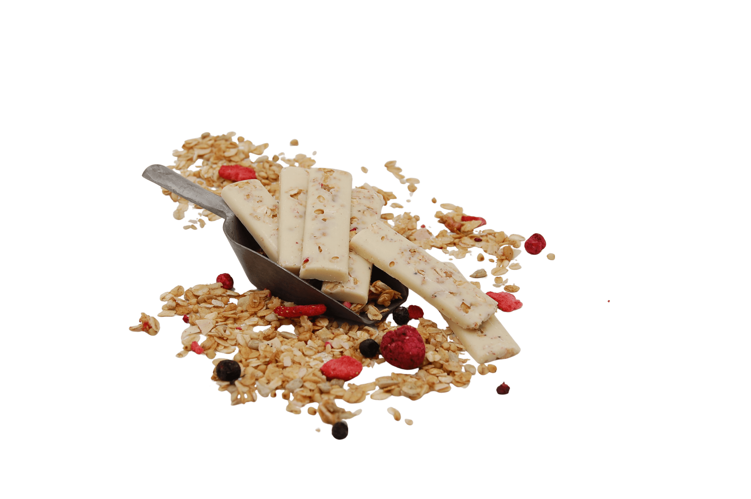 Nao Witte chocoladestick 35% granola & fruit bio 2kg