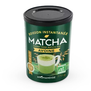 Aromandise Latté matcha avoine bio 170g