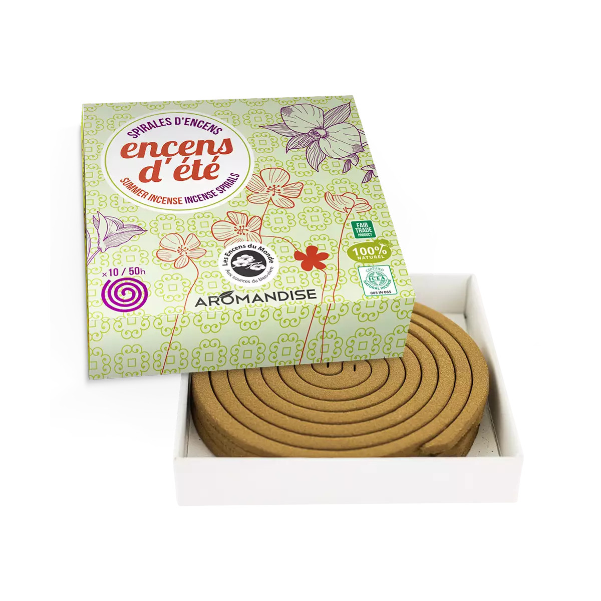 Aromandise Zomerwierook spiralen