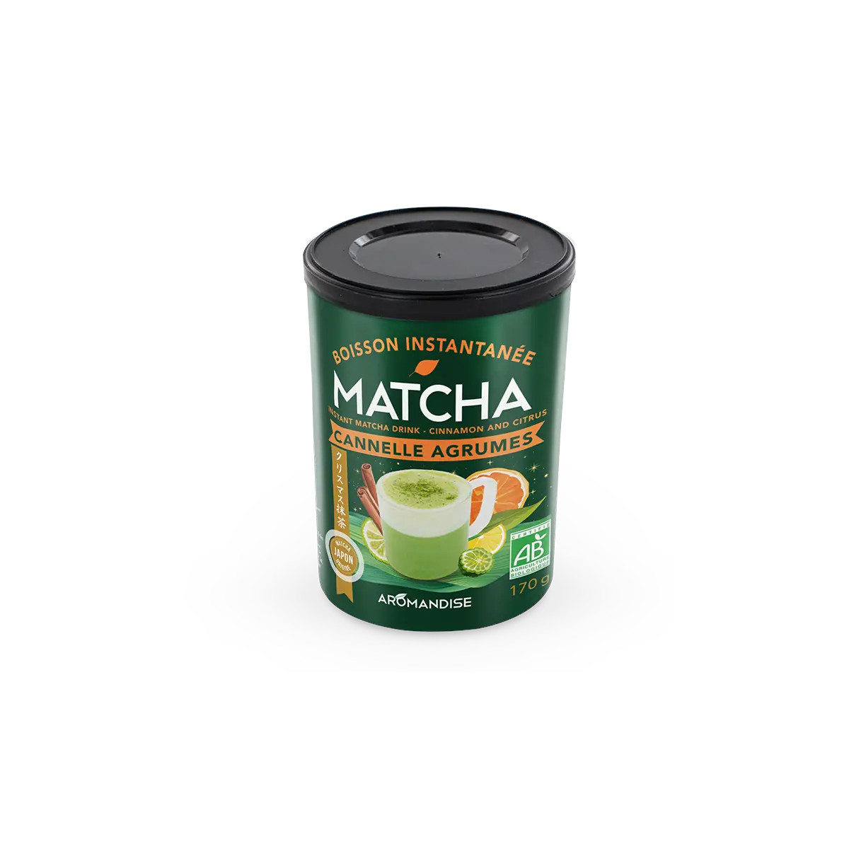 Aromandise Matcha kaneel citrus bio 170g