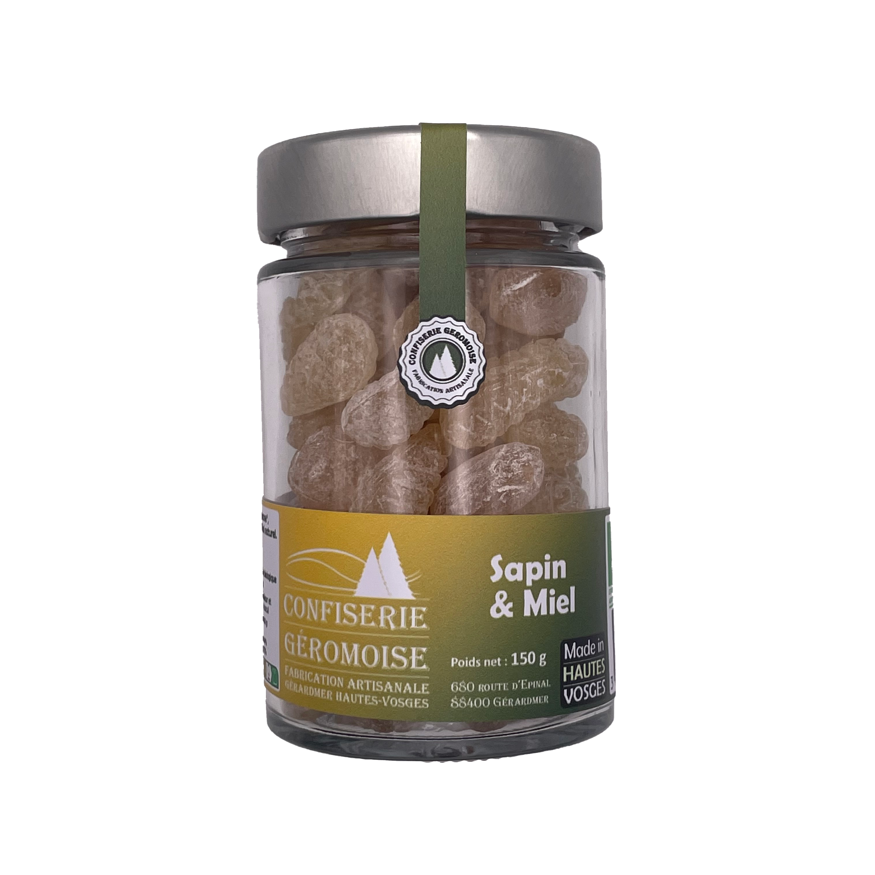 Pastilles des Vosges Sapin/miel bio 150g