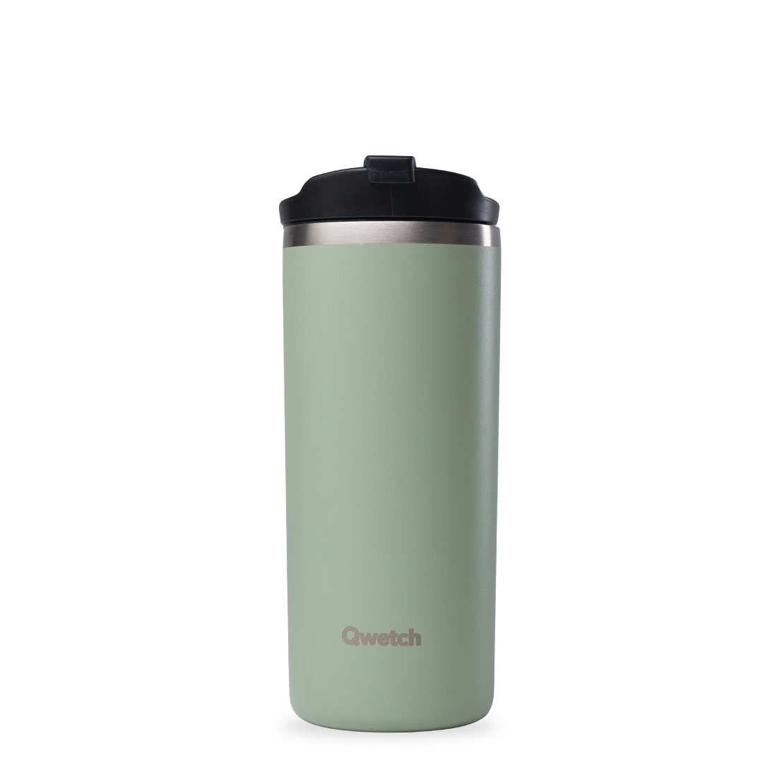 Qwetch Travel mug mat limoengroen 470ml