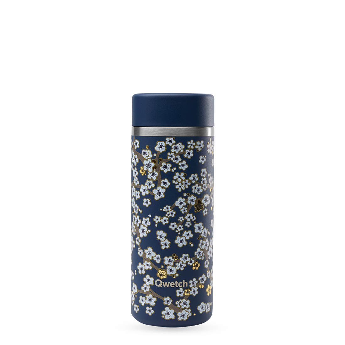 Qwetch Theepot bloemen nachtblauw 400ml