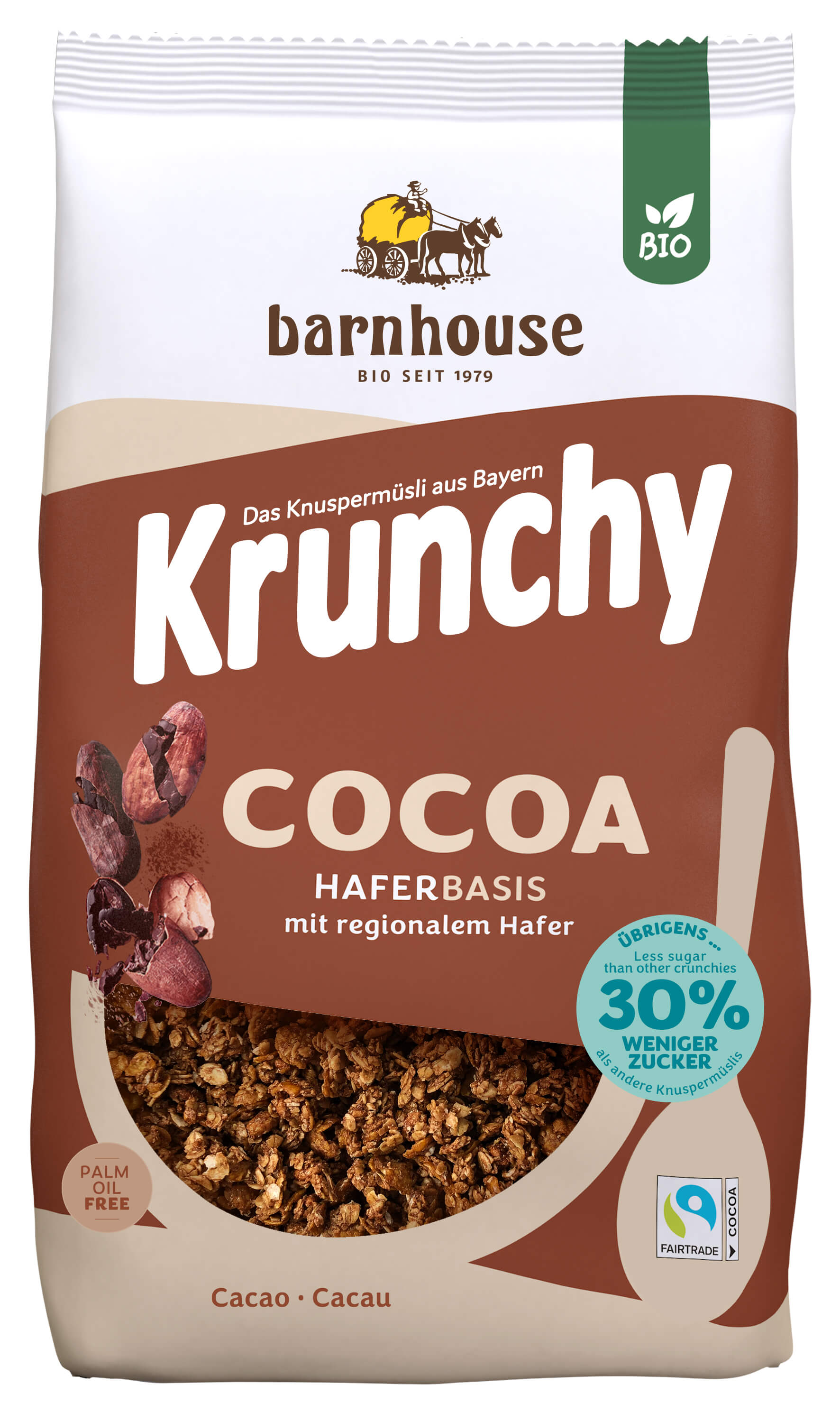 Barnhouse Krunchy cacao bio 500g