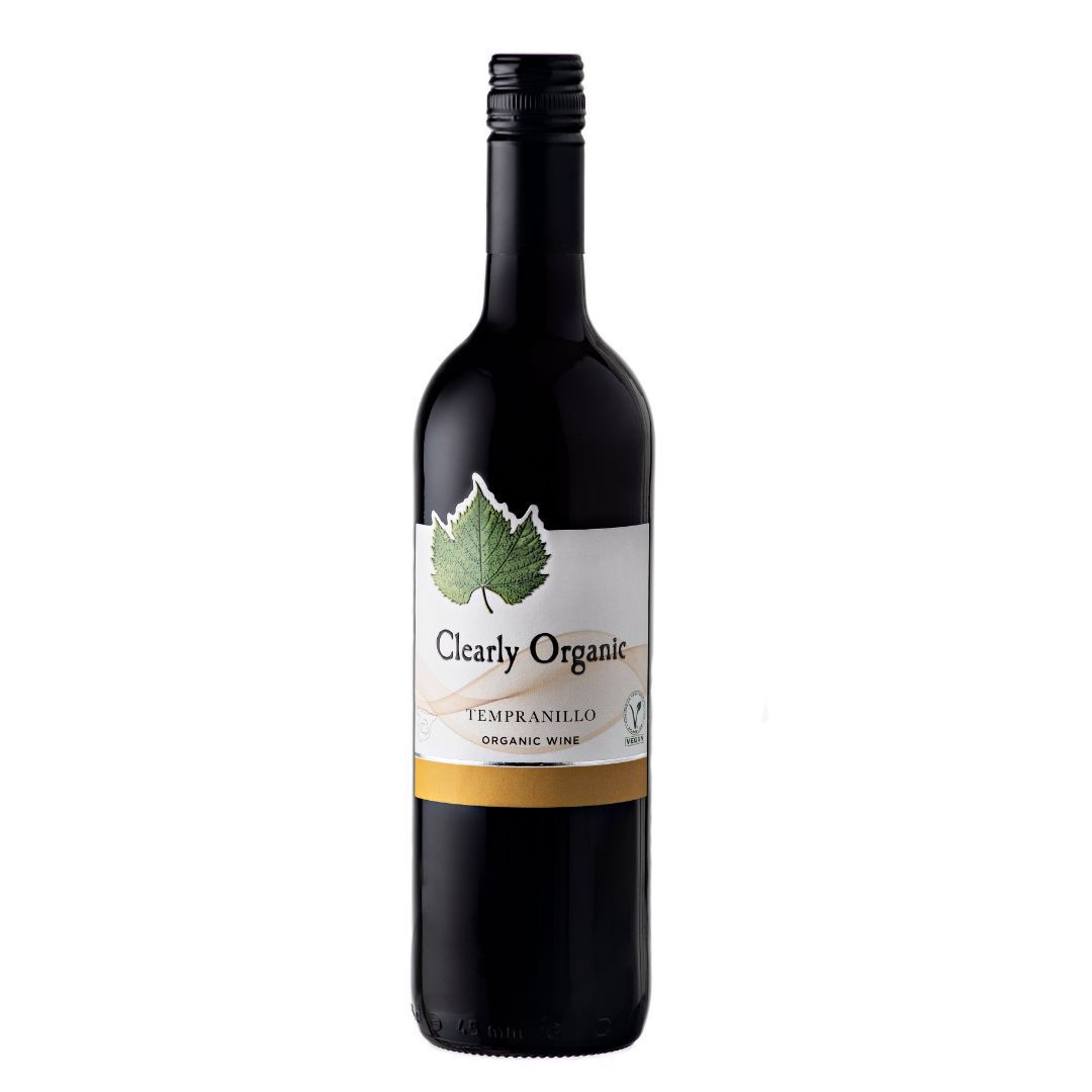 Clearly Organic Wijn rood Tempranillo 13% bio 75cl