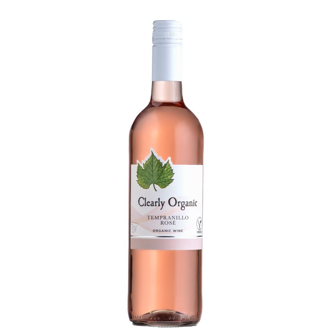 Clearly Organic Wijn rosé Tempranillo 13% bio 75cl