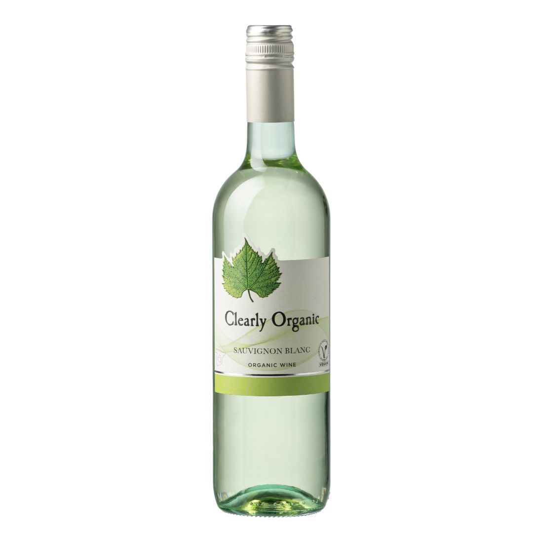 Clearly Organic Wijn wit Sauvignon blanc 13% bio 75cl