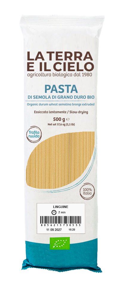 La Terra e il Cielo Linguine wit bio 500g