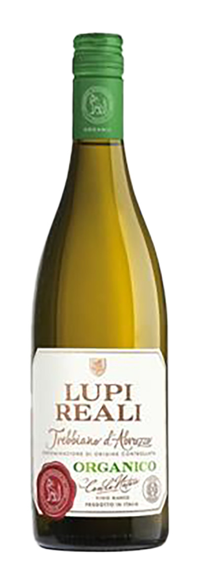Lupi Reali Wijn wit Trebbiano DOC 12% bio 75cl