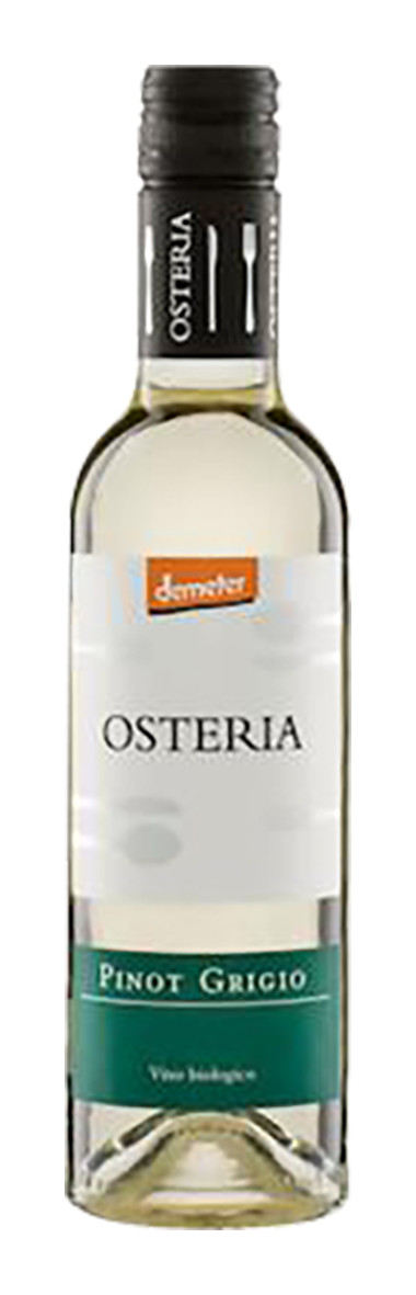 Osteria Vin blanc Pinot Grigio IGT 11,5% bio demeter 37,5 cl
