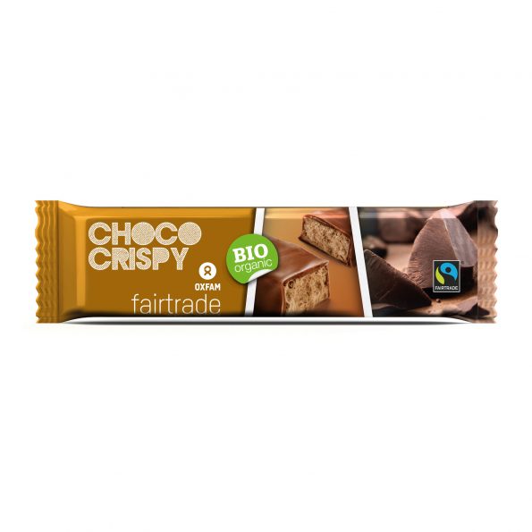 Oxfam Barre Choco-crispy bio 33g