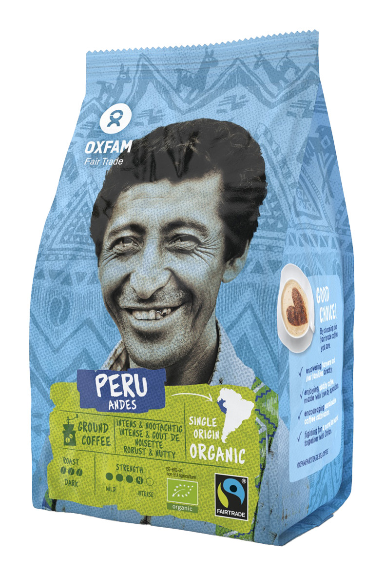 Oxfam Café moulu Andes Pérou bio 250g