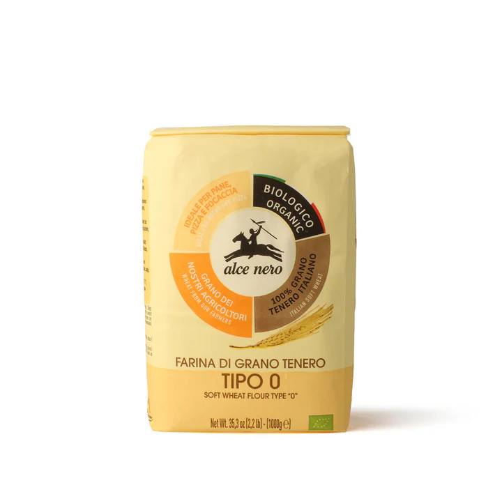 Alce Nero Farine de blé tendre T0 bio 1kg