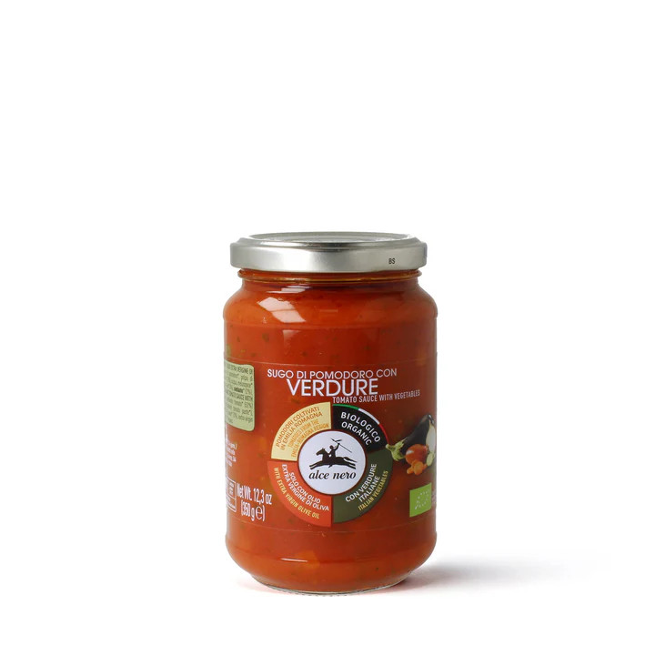 Alce Nero Tomatensaus met groenten bio 350g