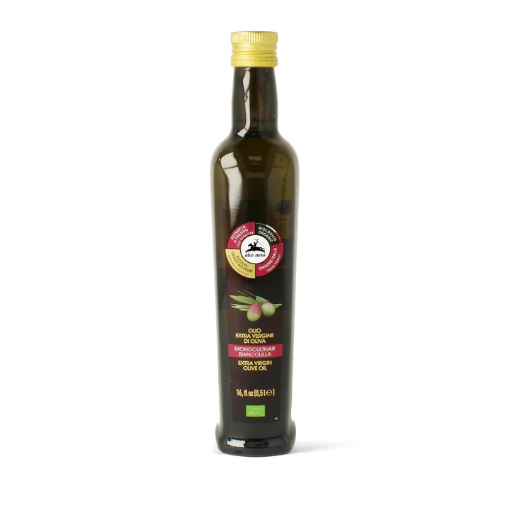 Alce Nero Olijfolie extra vergine monocultivar Biancolilla bio 500 ml