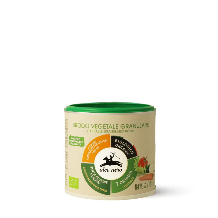 Alce Nero Bouillonkorrels plantaardig bio 120g