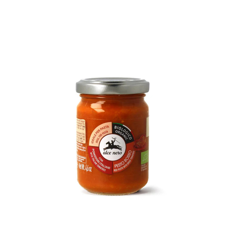 Alce Nero Pesto gedroogde tomaten bio 130g