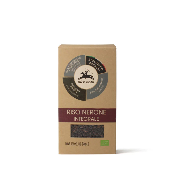 Alce Nero Zwarte rijst volkoren "Nerone" bio 500g