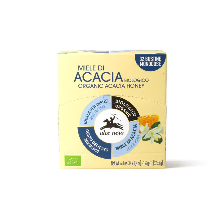 Alce Nero Miel d'acacia en sachets bio(32x6g)