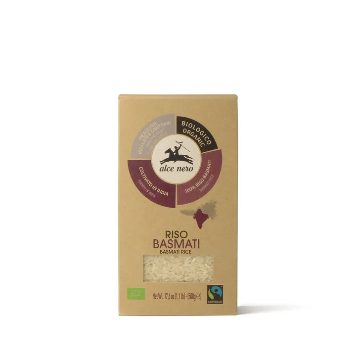 Alce Nero Riz basmati Fairtrade bio 500g