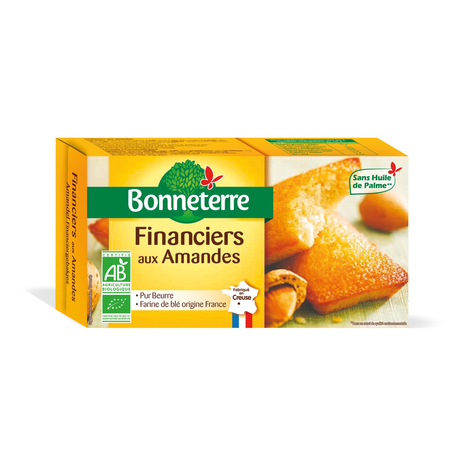 Bonneterre Amandel financiergebakjes bio 150g
