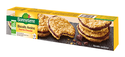 Bonneterre Haverkoekjes met pure chocolade bio 150g