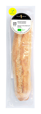 Pur Pain Baguette au levain cuit sur sol bio 300g