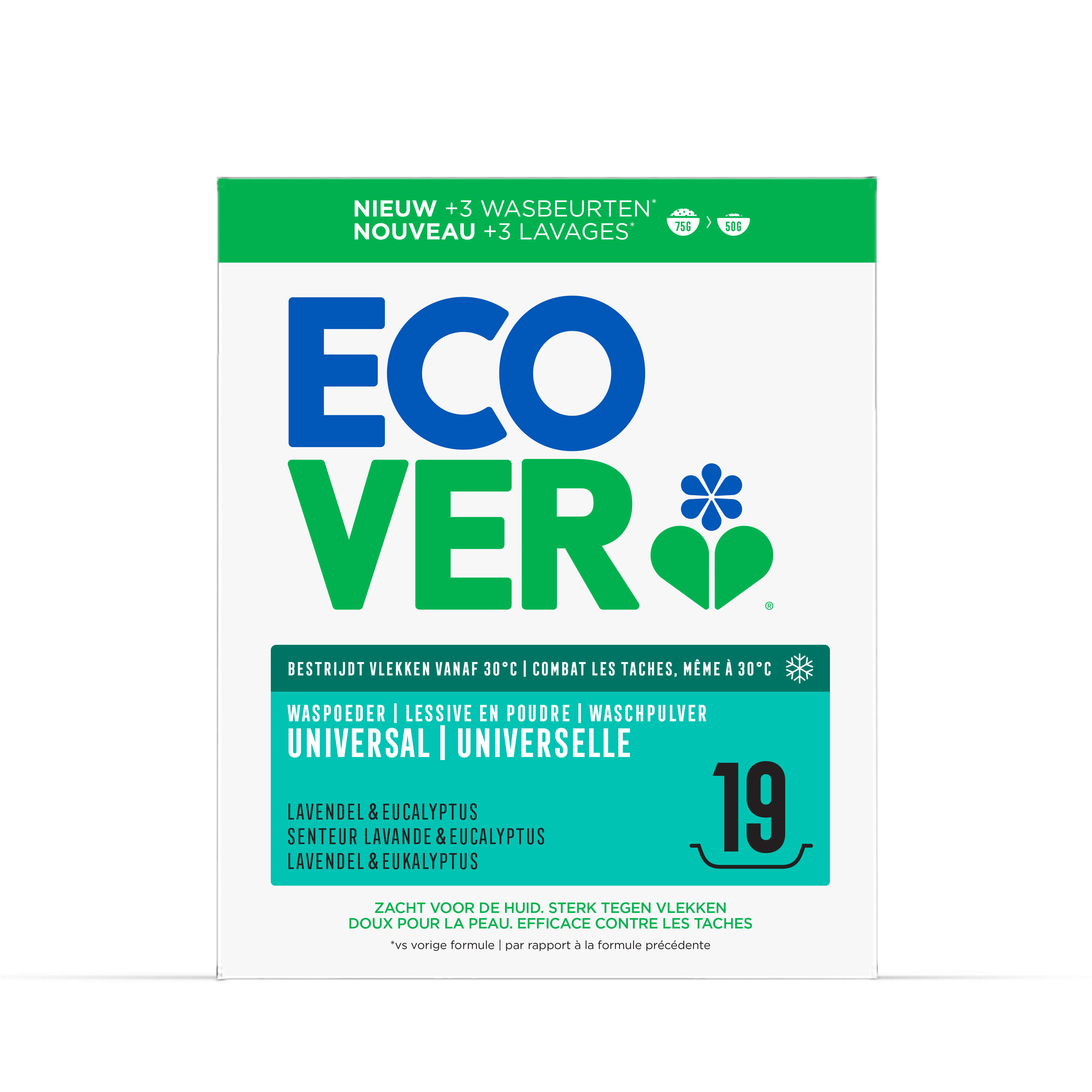 Ecover Lessive poudre universeel 0,95KG
