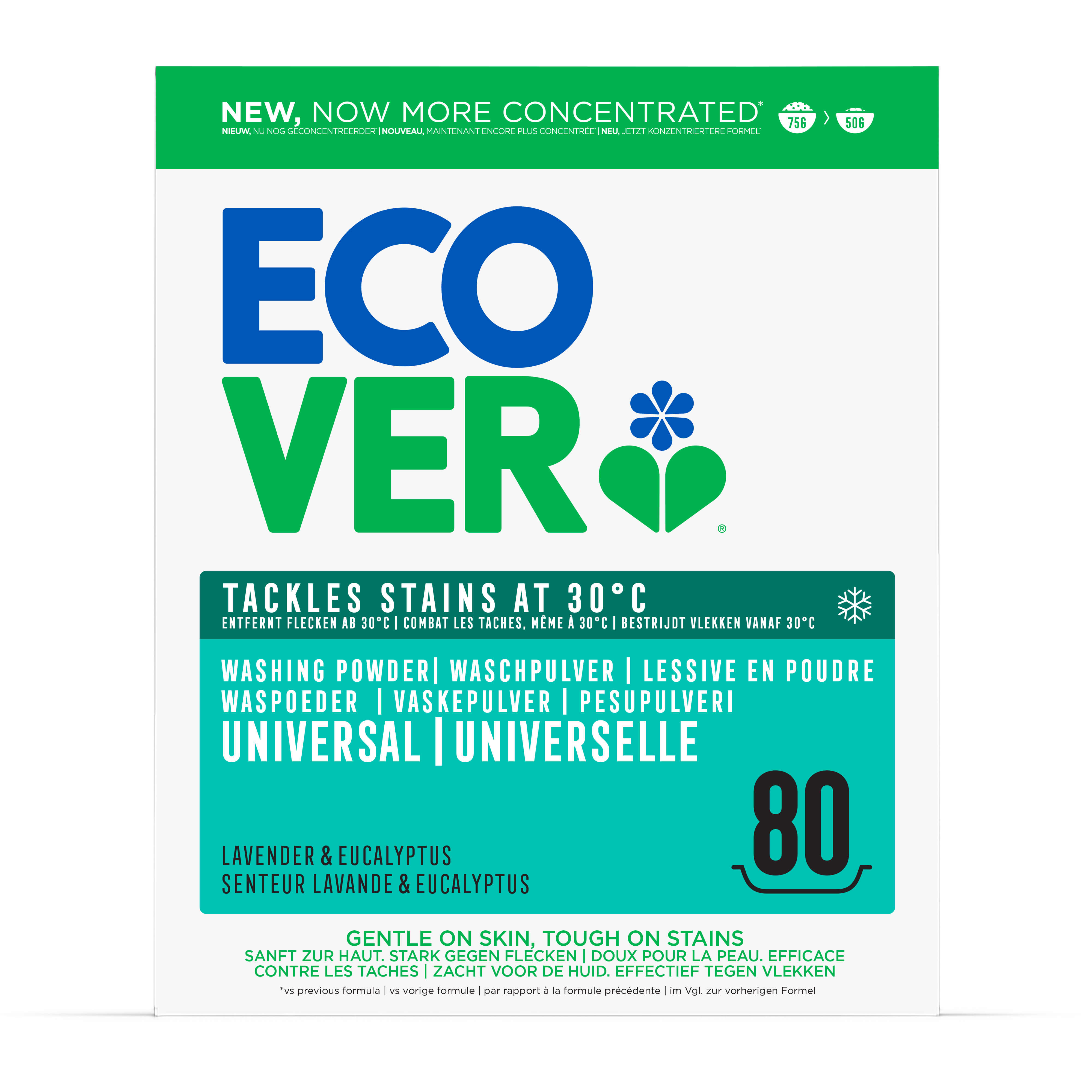 Ecover Lessive poudre universeel 4KG
