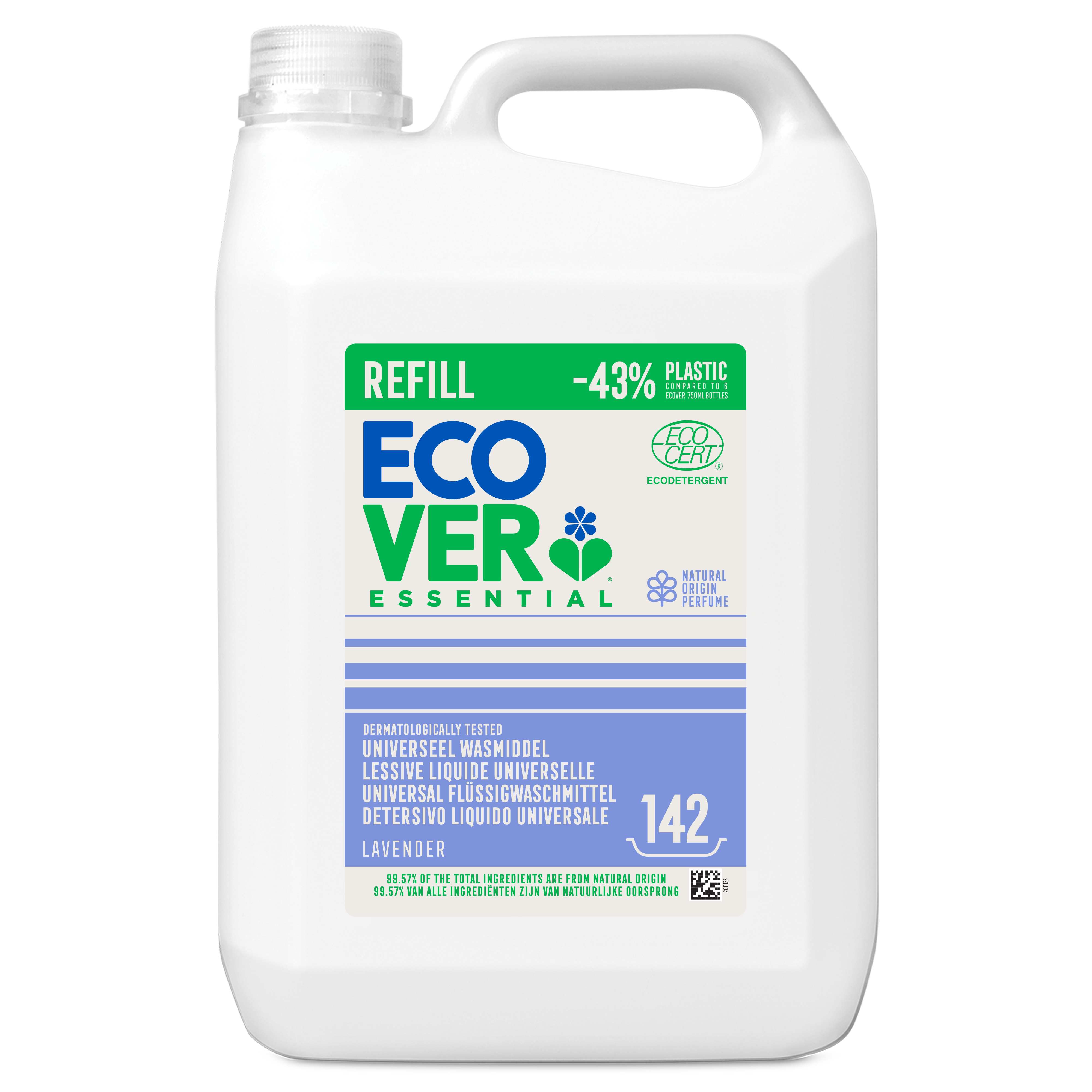 Ecover Essential Vloeibaar wasmiddel 5L