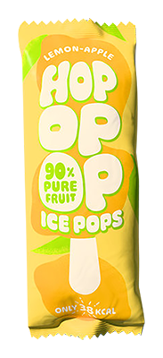 Hopopop Fruitijsje appel-citroen bio 63ml