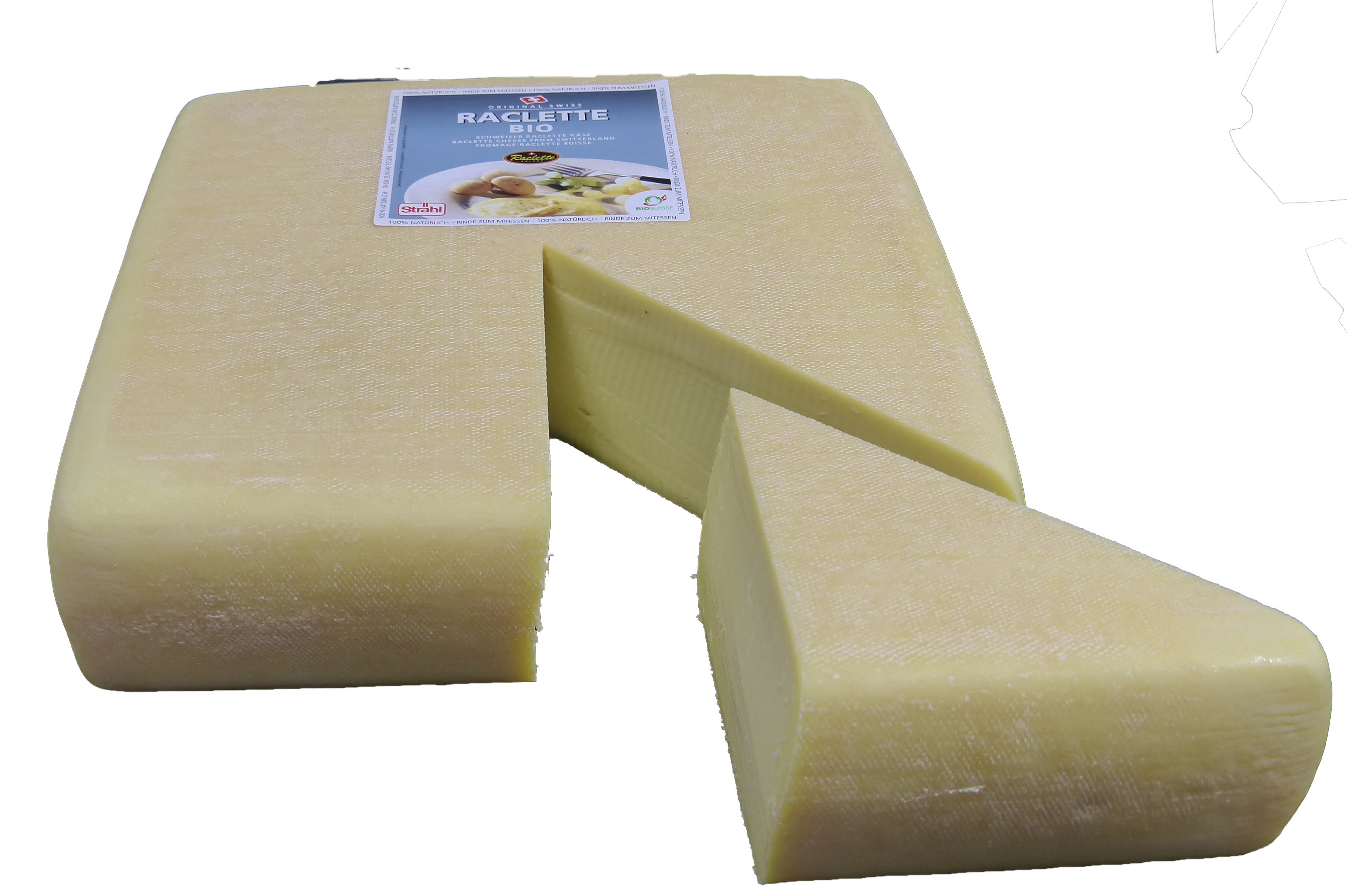 Vallée Verte Raclette Suisse carré bio 3kg - disponible octobre-decembre