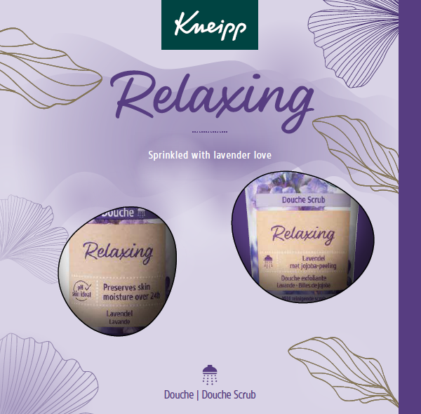 Kneipp Coffret cadeau douche relaxing favourites