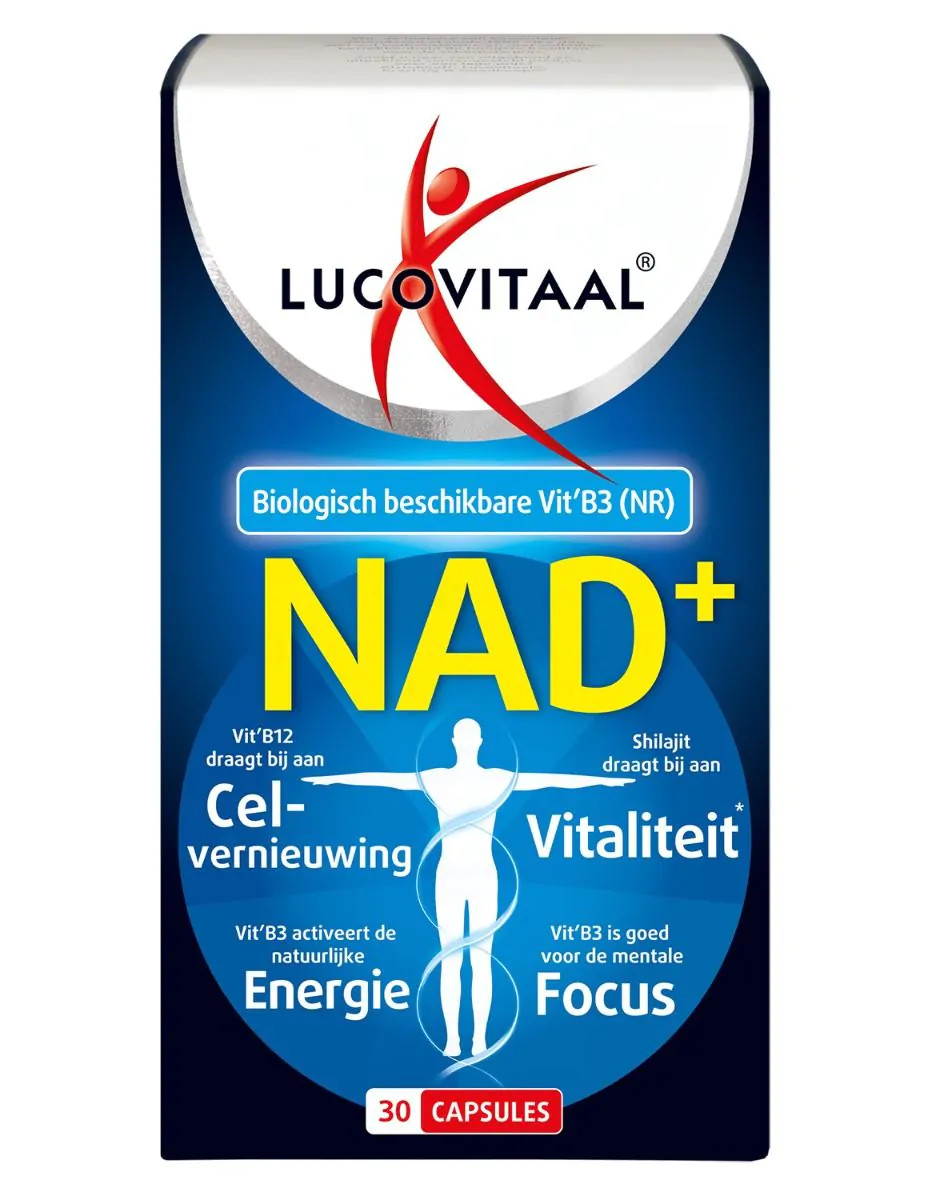 Lucovitaal NAD+ 30 capsules