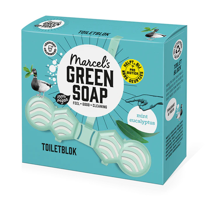M.Green soap Bloc WC menthe & eucalyptus 35g