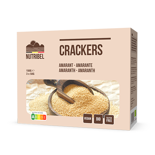 Nutribel Crackers amarant bio 150g