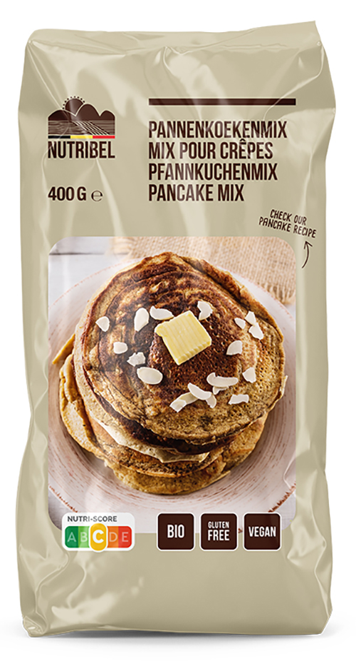 Nutribel Crêpe mix bio & sans gluten 400g