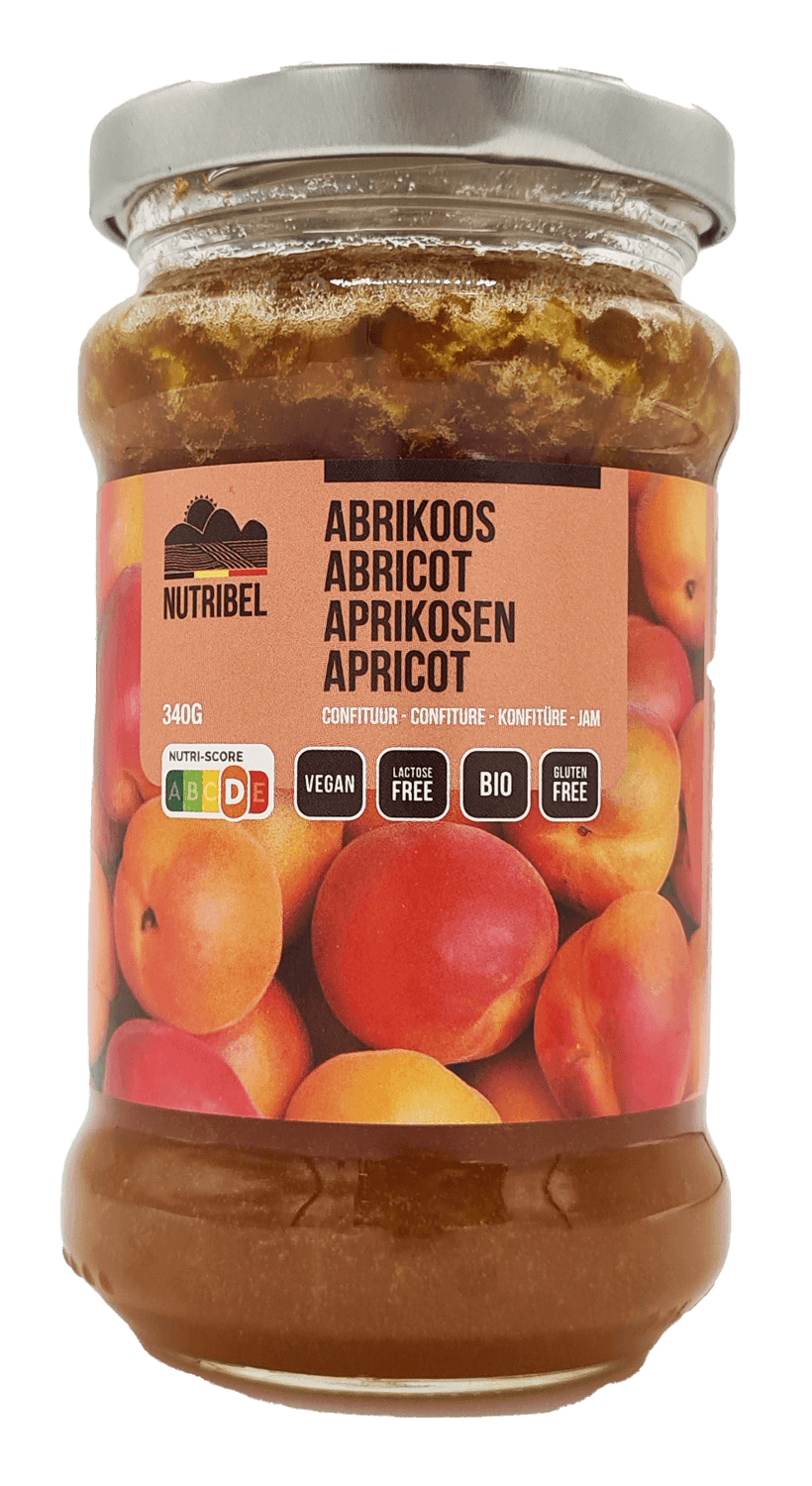 Nutribel Abrikozen confituur bio 340g