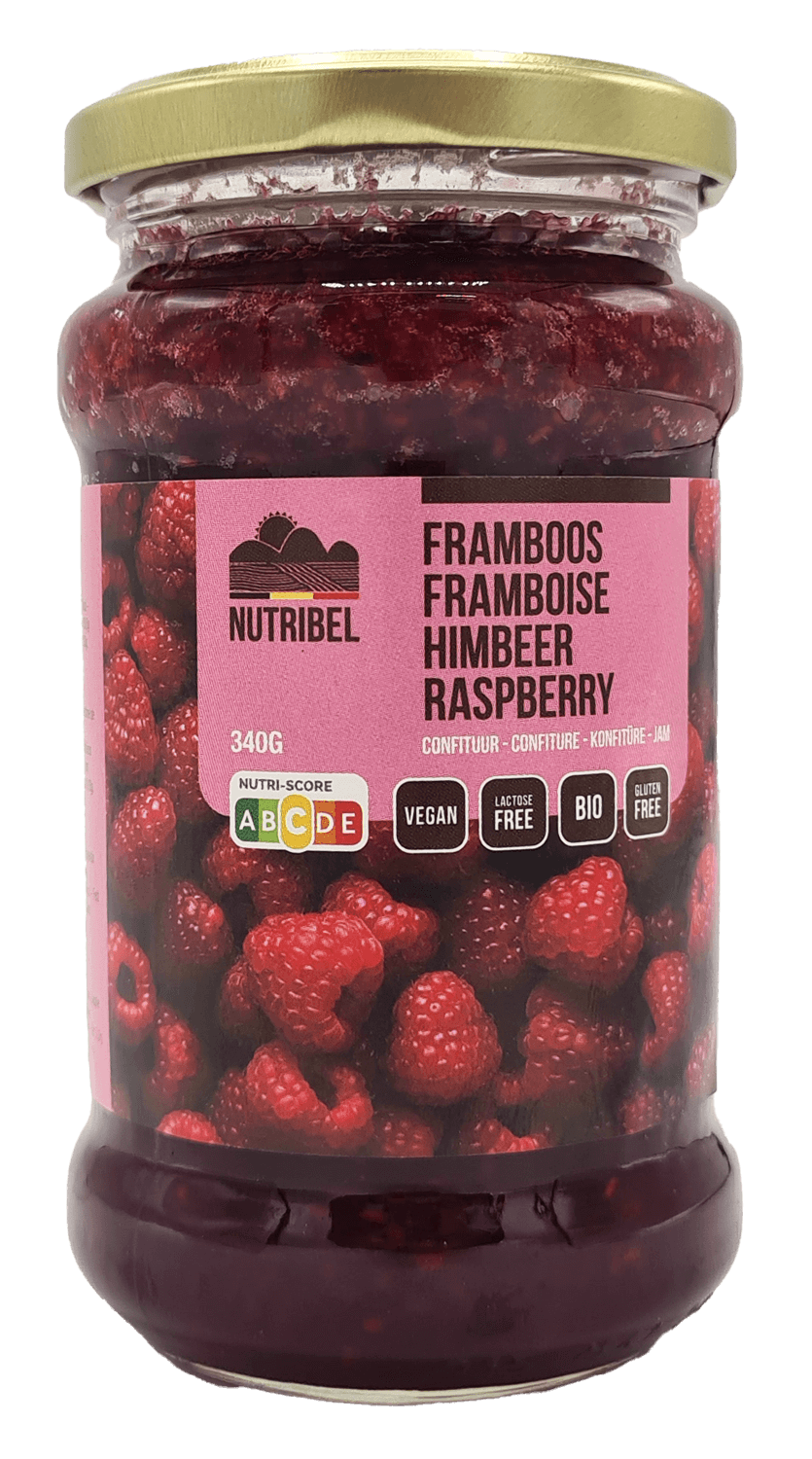 Nutribel Confiture de framboises bio 340g