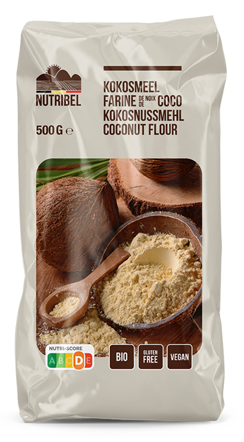 Nutribel Kokosmeel bio & glutenvrij 500g