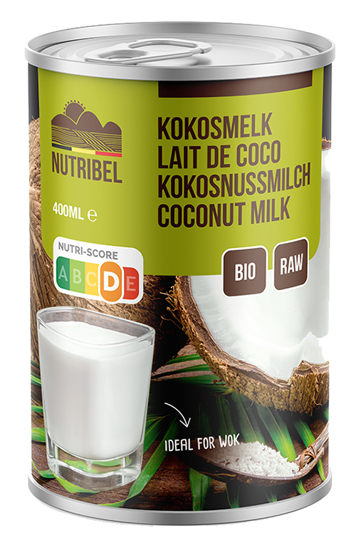 Nutribel Kokosmelk bio & glutenvrij 400ml