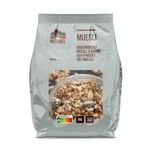 Nutribel Muesli d'avoine bio & sans gluten 400g