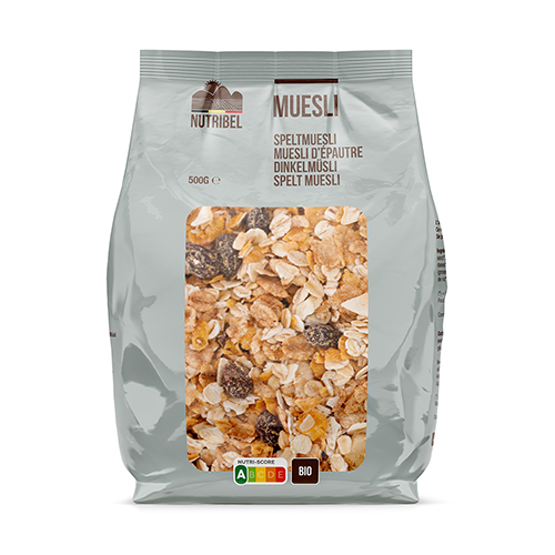 Nutribel Muesli d'épeautre bio 500g