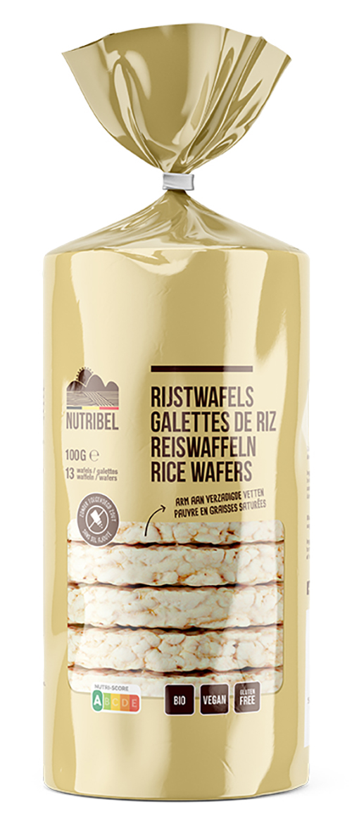 Nutribel Galettes de riz ss bio & sans gluten 100g